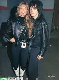 Emi Canyn and Mick Mars