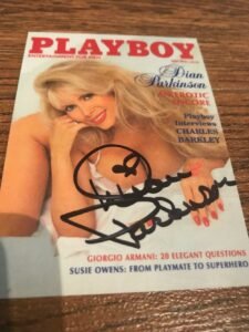 Dian Parkinson featured on Playboy Magazine